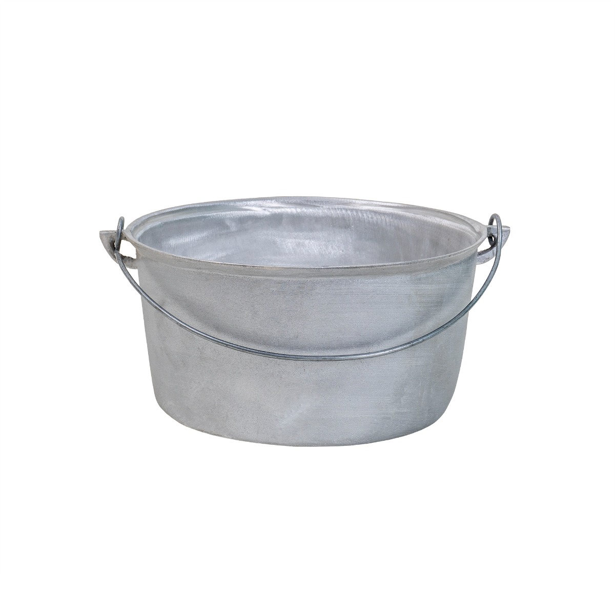 Ceaun tuci aluminiu alimentar, capacitate 7L, fund drept, Z-tools
