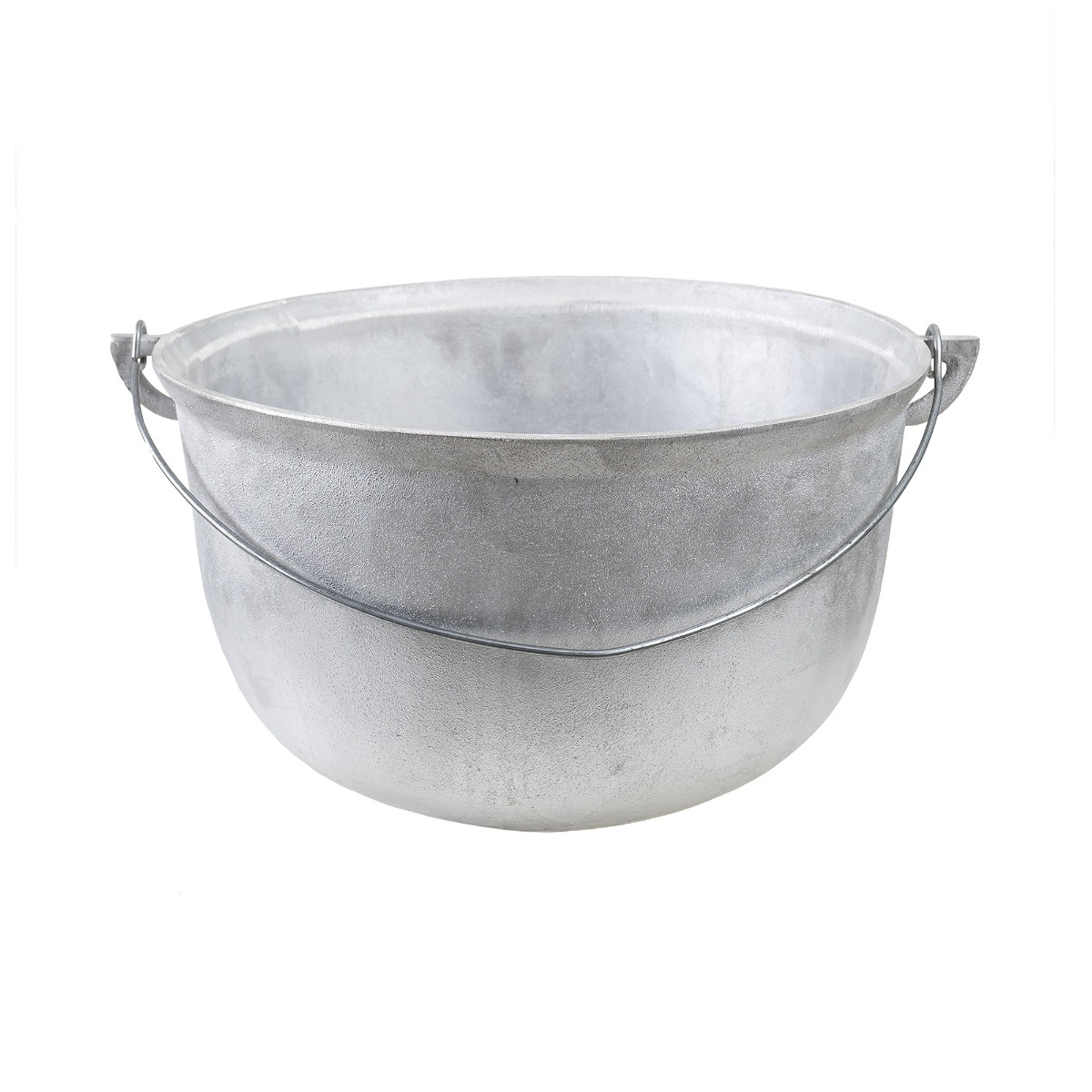 Ceaun tuci aluminiu alimentar, capacitate 20L, fund rotund, Z-tools