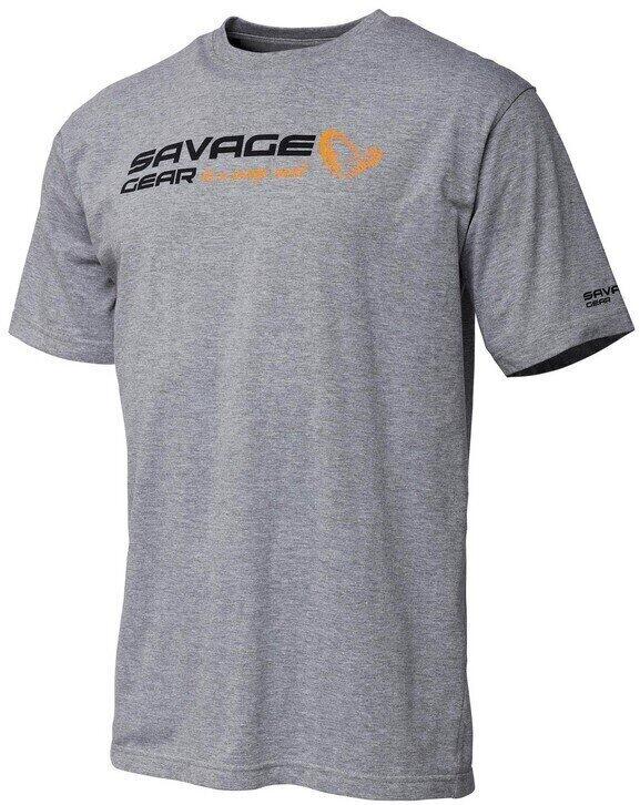 TRICOU SIGNATURE LOGO GREY MELANGE