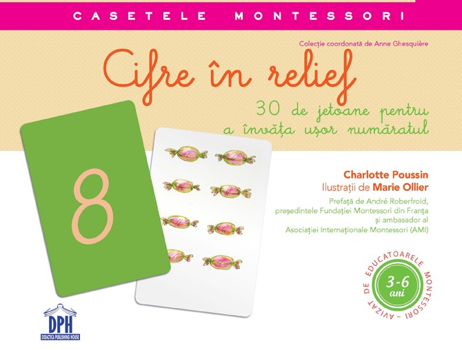 Cifre in relief. Montessori - Charlotte Poussin, Marie Ollier