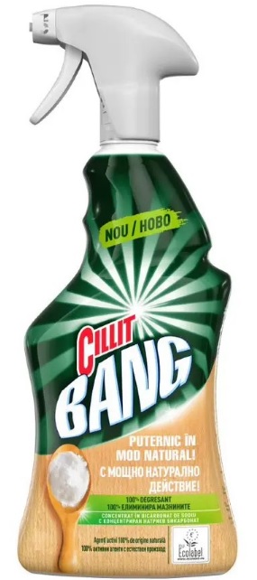 Cillit Bang Detergent cu bicarbonat de sodiu pentru suprafete cu grasimi, 750 ml