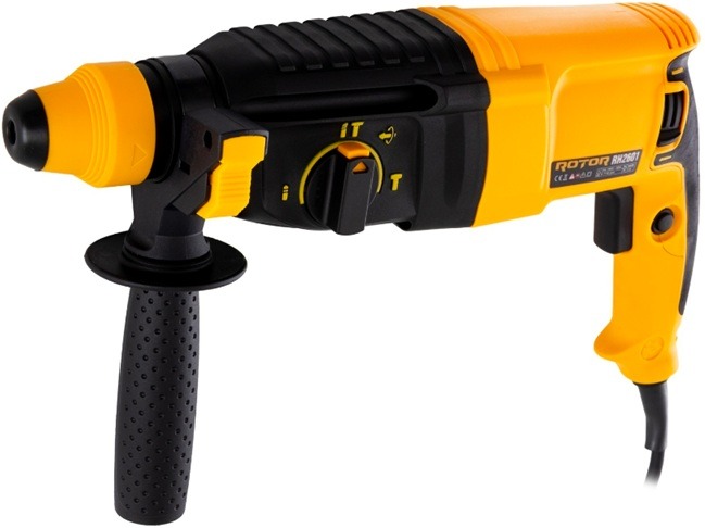 Ciocan rotopercutor ROTOR RH2601 800W, 3.2 J, Cu perii