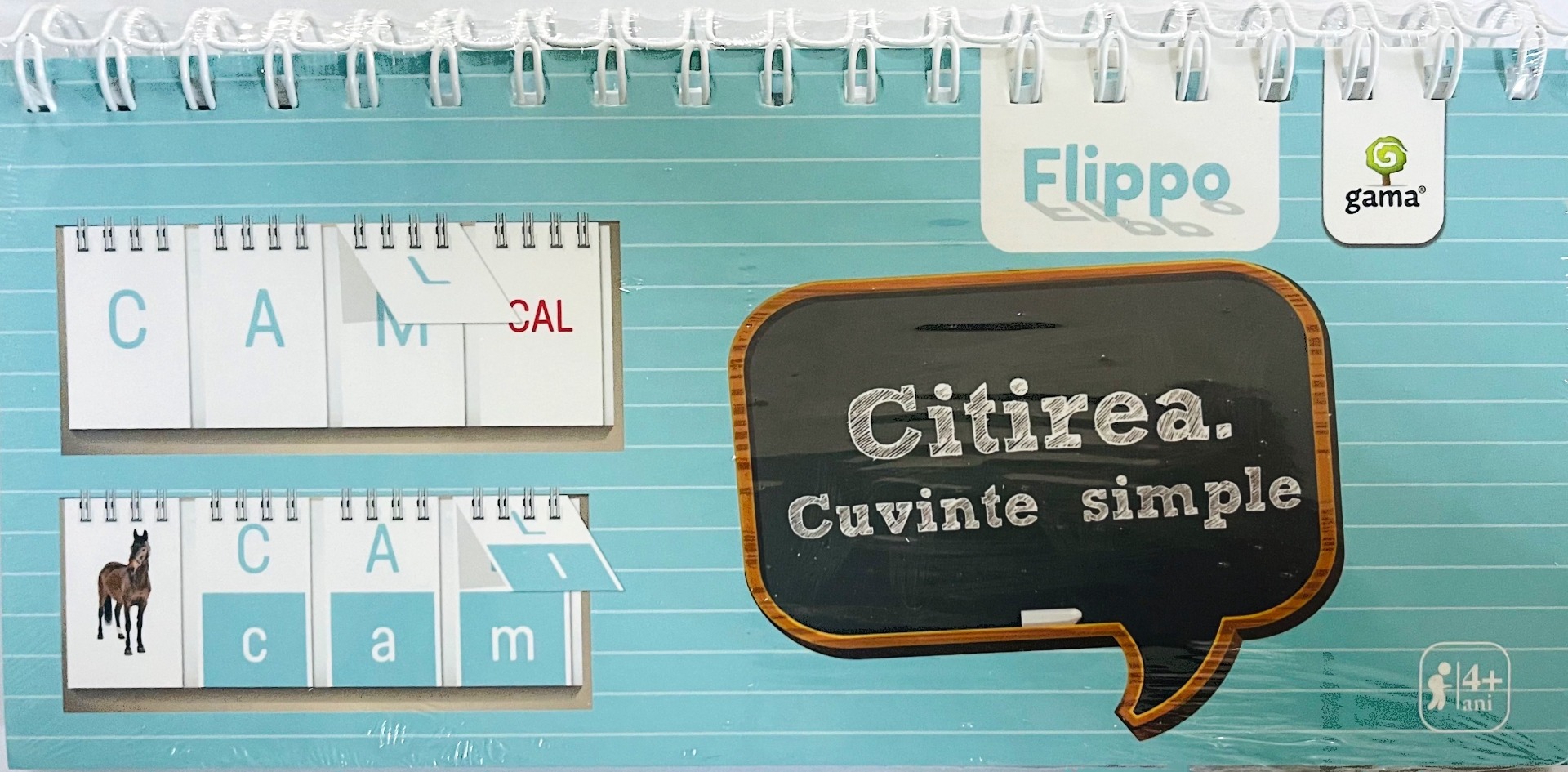 Citirea. Cuvinte simple - Colectia Flippo