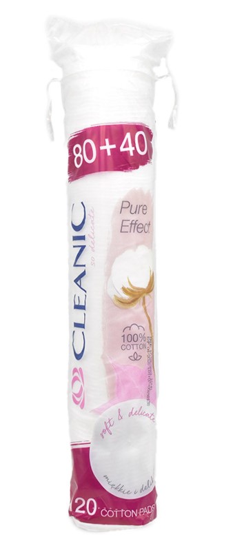 CLEANIC PURE EFFECT DISCHETE DEMACHIANTE 80+40BUC
