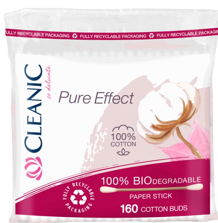 CLEANIC PURE EFFECT BETISOARE URECHI PUNGA 160BUC