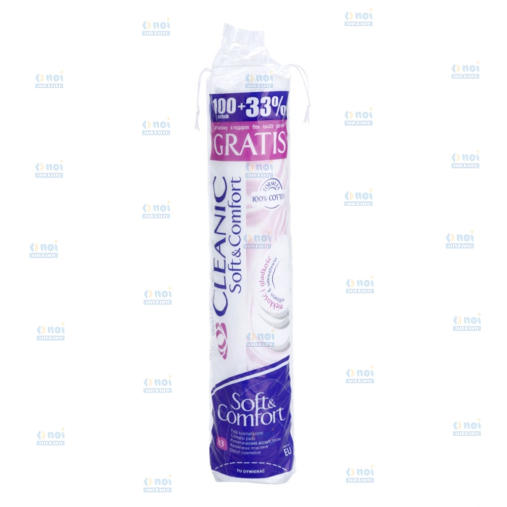 CLEANIC SOFT&COMFORT DISCHETE DEMACHIANTE 133BUC