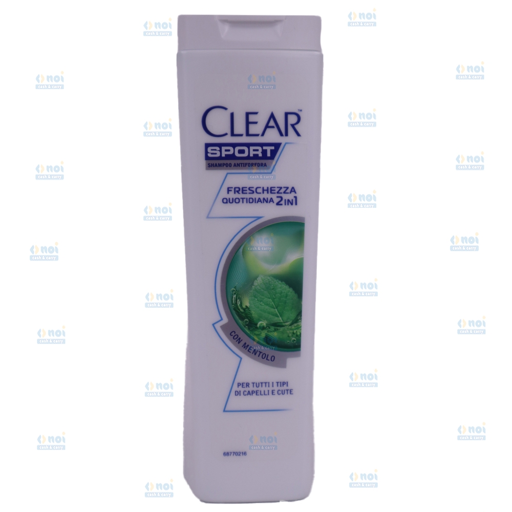 CLEAR SPORT SAMPON 225ML FRESCHEZZA