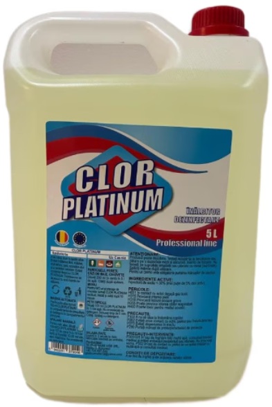 PLATINUM PROFESSIONAL CLOR INALBITOR DEZINFECTANT 5L