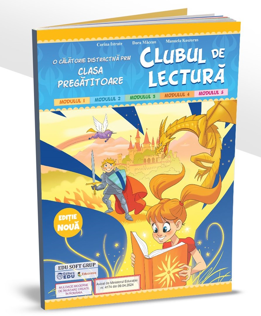 Clubul de lectura clasa pregatitoare - Corina Istrate