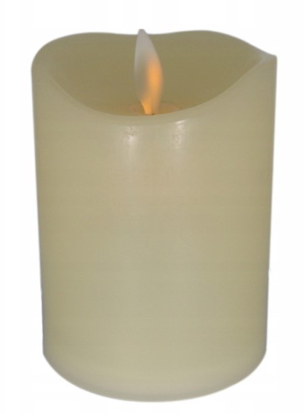 CANDELA ELECTRONICA DIN PLASTIC CU FLACARA MOBILA 100-75