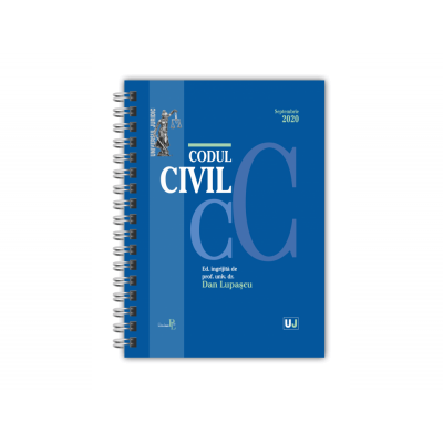 Codul civil Septembrie 2020. Editie spiralata, tiparita pe hartie alba - Dan Lupascu