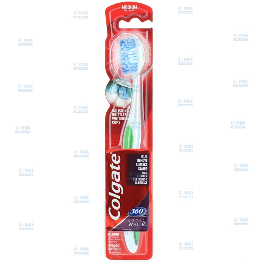 COLGATE 360 PERIUTA DE DINTI OPTIC WHITE MEDIUM