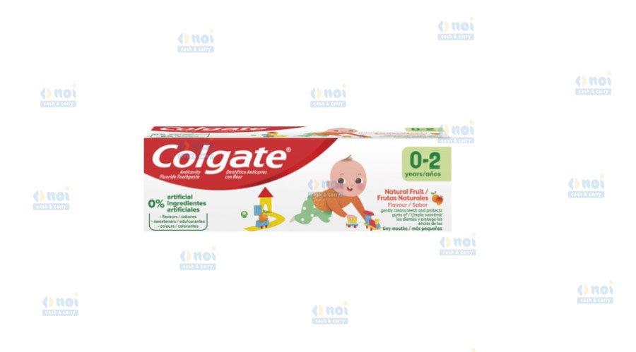 COLGATE KIDS PASTA DE DINTI NATURAL FRUIT 0-2ANI 50ML