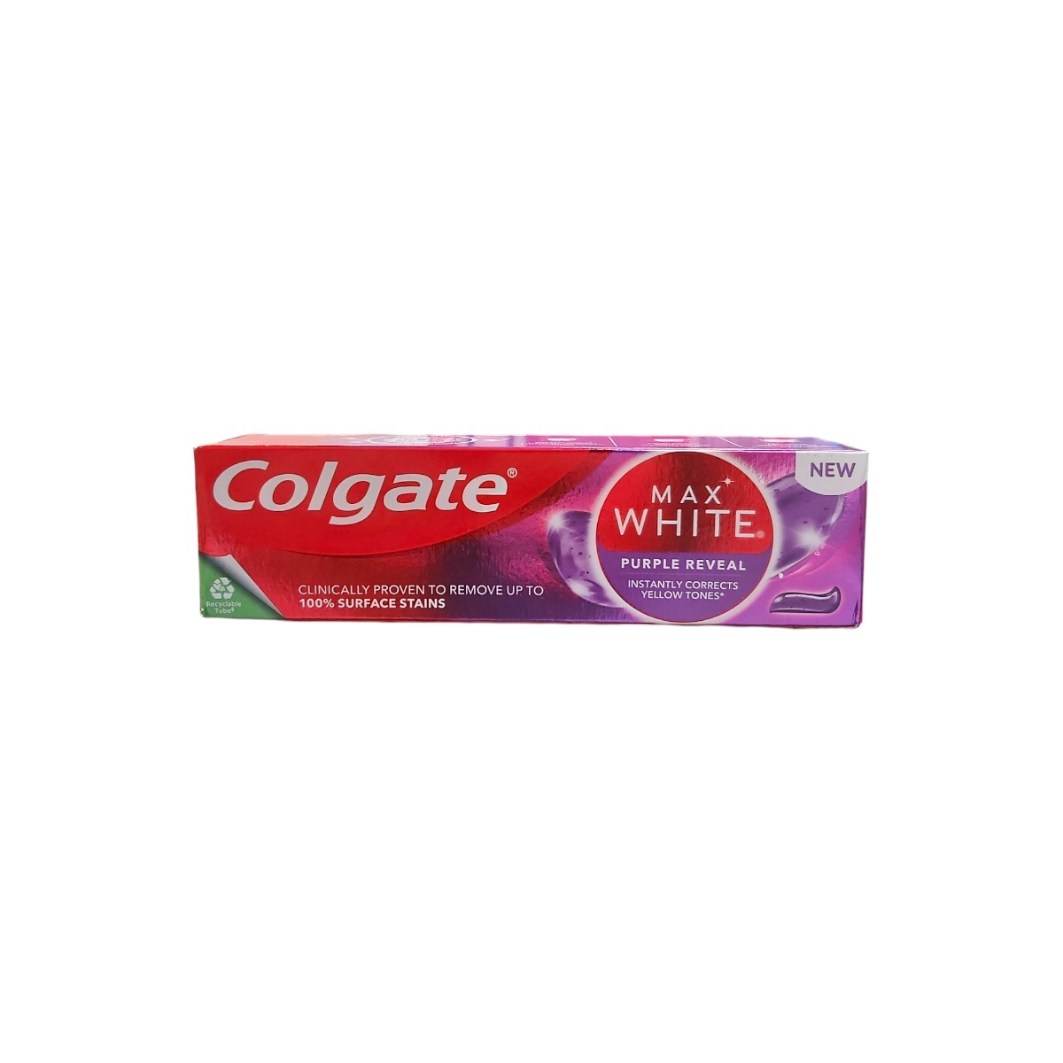 COLGATE MAX WHITE PASTA DE DINTI PURPLE REVEAL 75ML