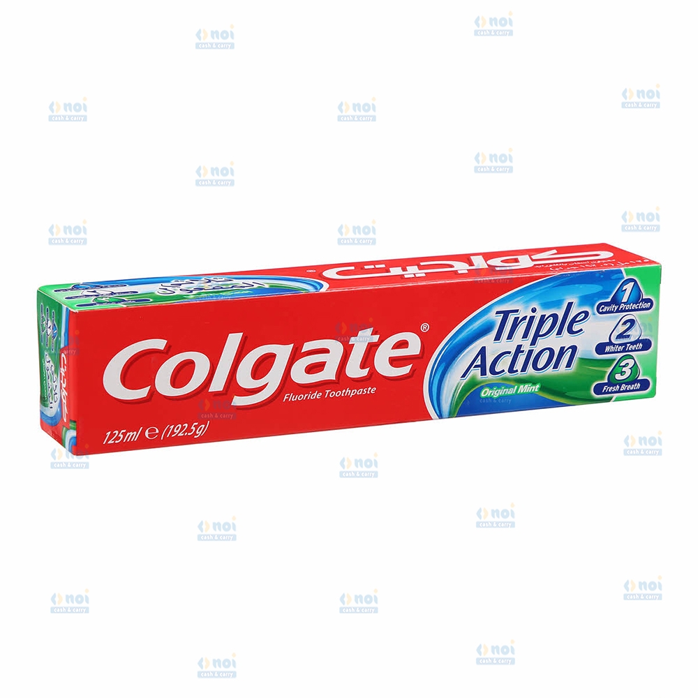 COLGATE TRIPLE ACTION PASTA DE DINTI 125ML ORIGINAL MINT