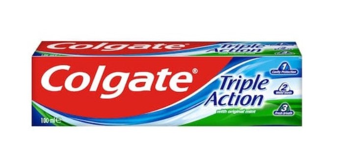 COLGATE TRIPLE ACTION PASTA DE DINTI 125ML ORIGINAL MINT
