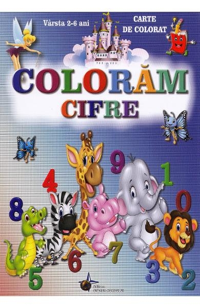 Coloram Cifrele, 2-6 ani