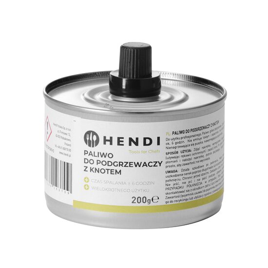 Combustibil lichid cu fitil, HENDI, arde ± 6 ore, 24 buc