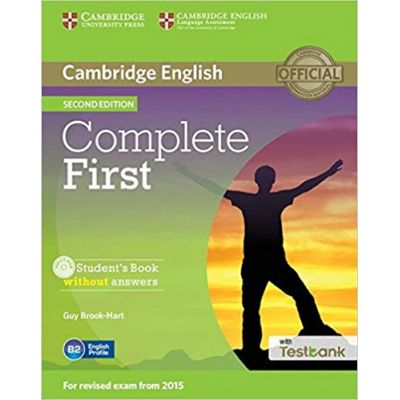 Complete First - Student\'s Book (without Answers with CD-ROM and Testbank)