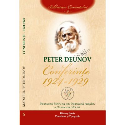 Conferinte 1924-1929, volumul 6 - Peter Deunov
