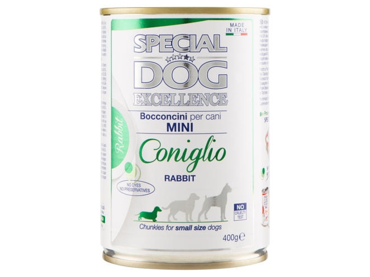 Monge Hrana Umeda Pentru Caini, Special Dog Excellence, Adult Mini, Iepure, 400 g