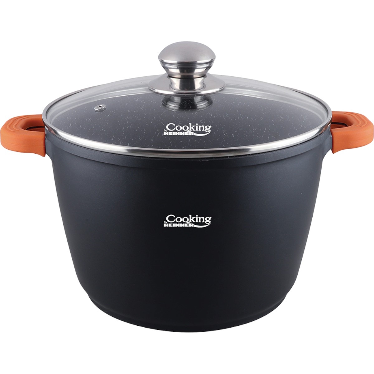COOKING DARK LINE OALA ALUMINIU + CAPAC 28x20CM 10L HR-SCO-A0628A