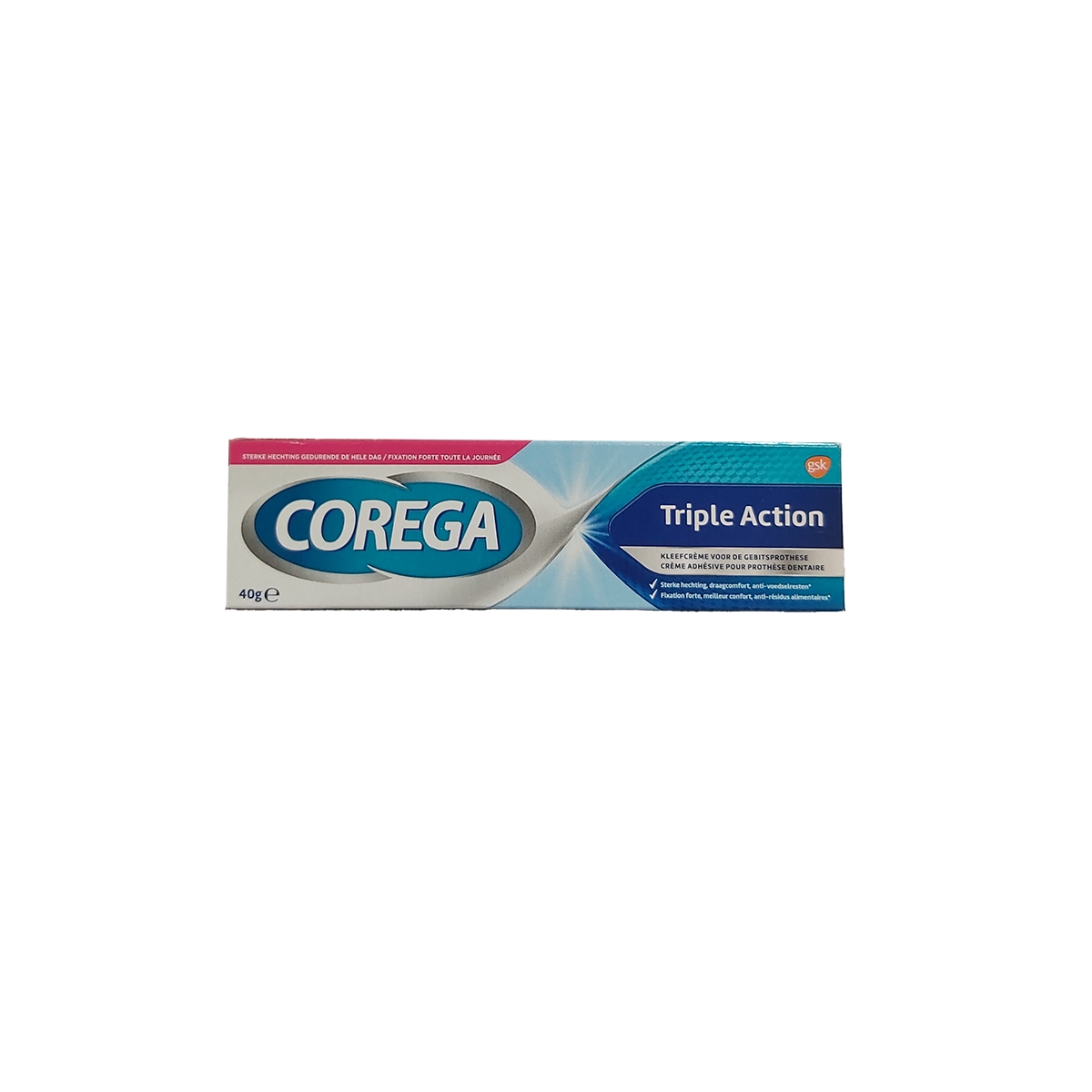 COREGA CREMA ADEZIVA TRIPLE ACTION 40G