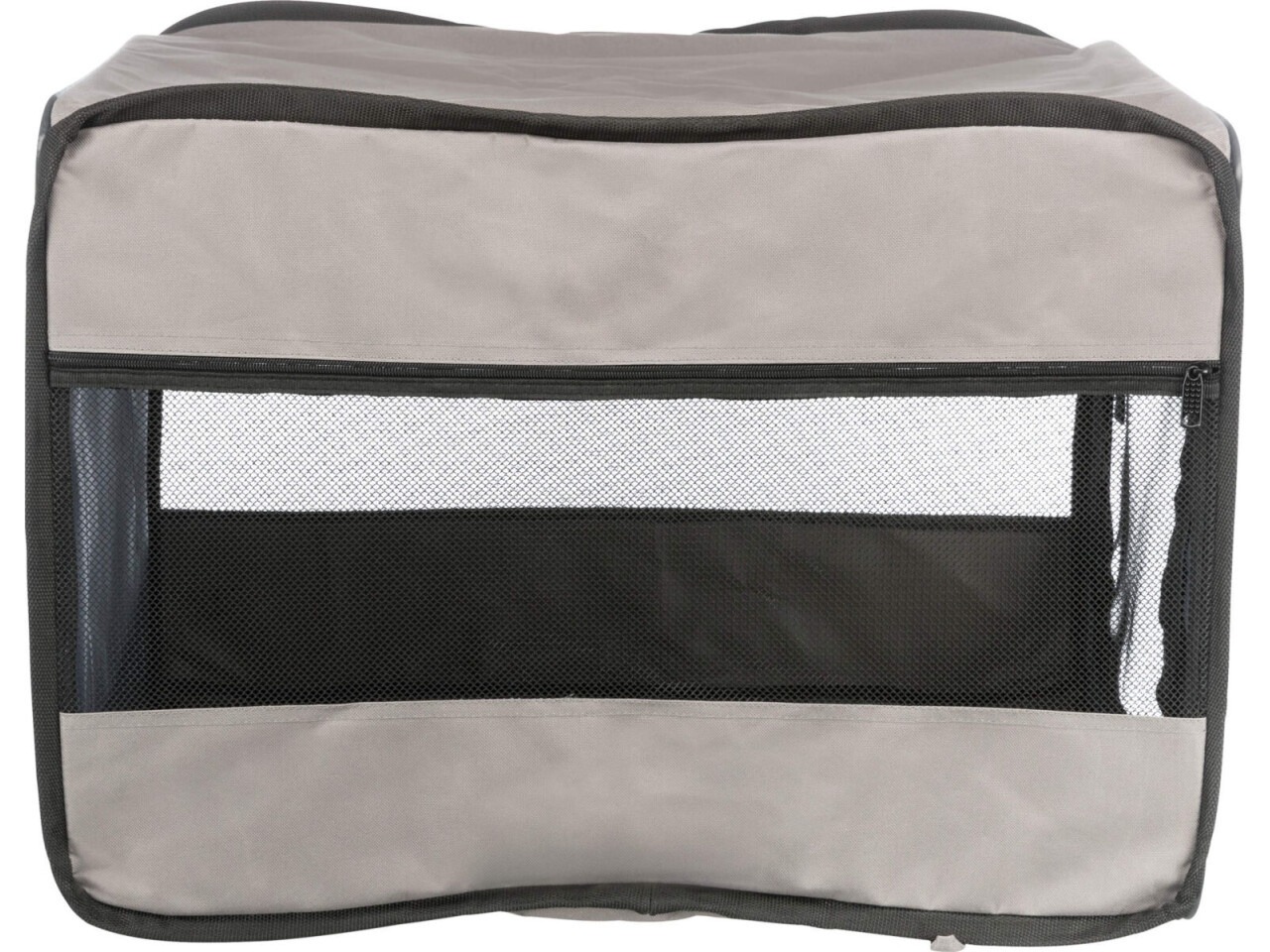 Trixie Geanta Transport/Cazare Pentru Caini, Soft Twister, S-M: 50x52x76 cm, Albastru/Gri, 39693