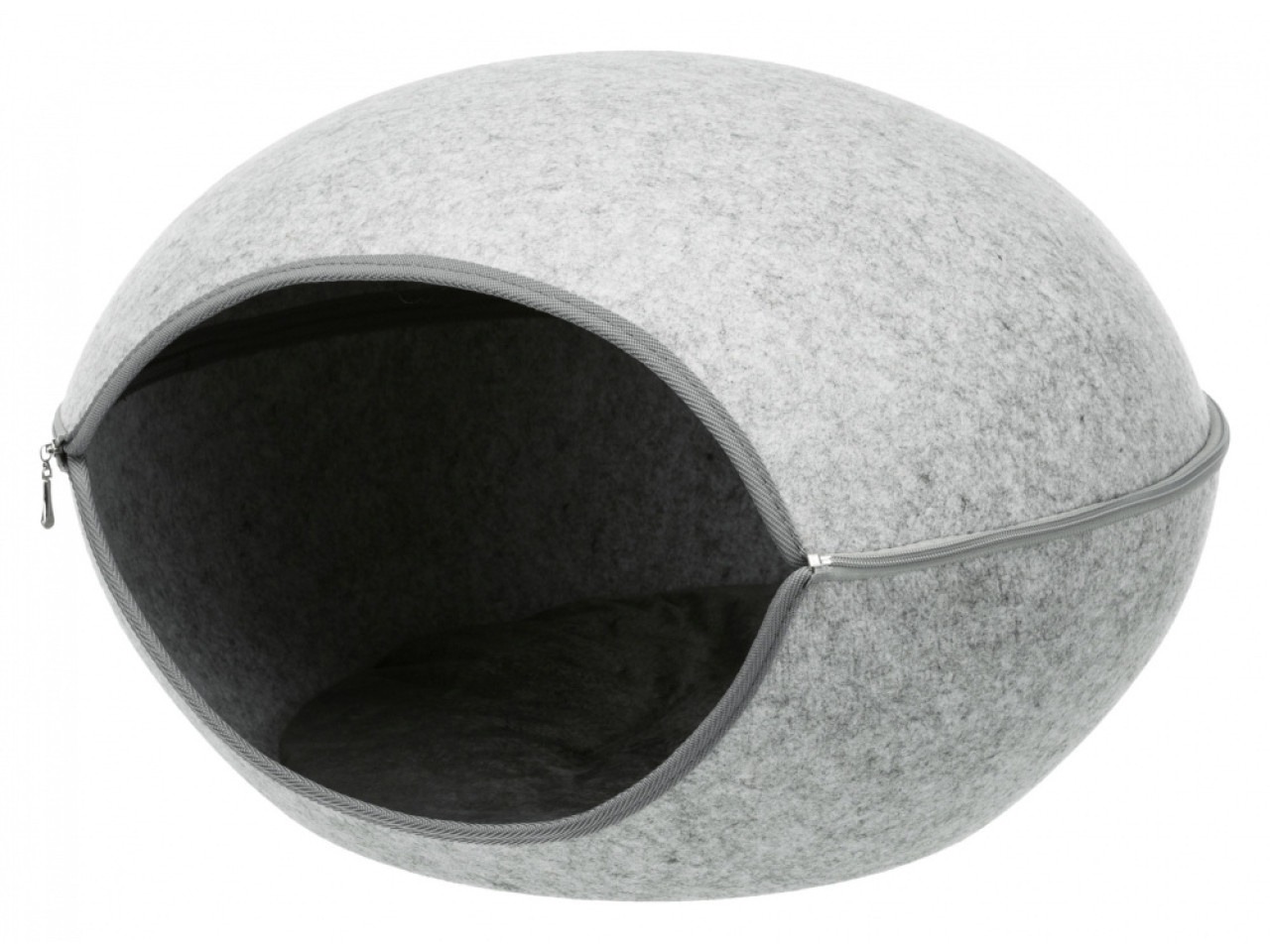 Trixie Cos Luna Soft, Cu Fermoar, 58 x 39 x 51 cm, Gri, 36317