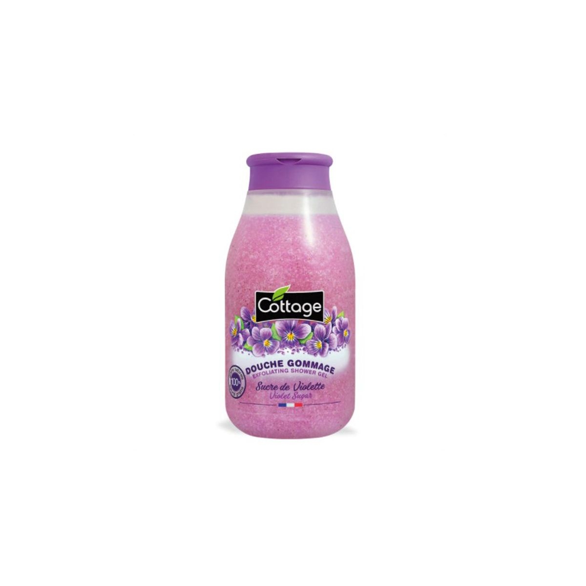COTTAGE GEL DE DUS SCRUB VIOLETTE 270ML