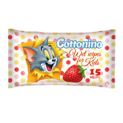 COTTONINO WINX SERVETELE UMEDE ORANGE 72BUC