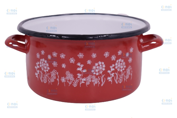 CRATITA ADANCA CU GULER 23 CM EM. ROSU 017RO/23