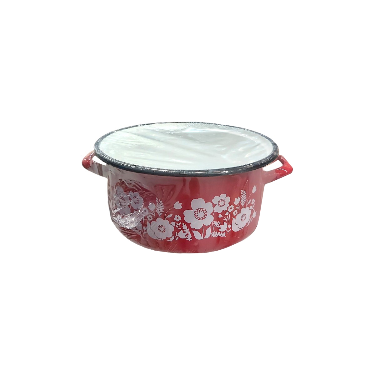 CRATITA ADANCA CU GULER 25 CM EM. ROSU 017RO/25