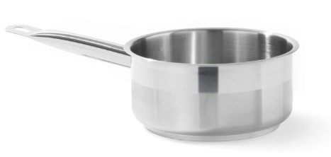 Cratita cu coada, 1,5 Lit, inox, 16 cm diametru x 7,5 cm inaltime, gama Hendi Kitchen Line