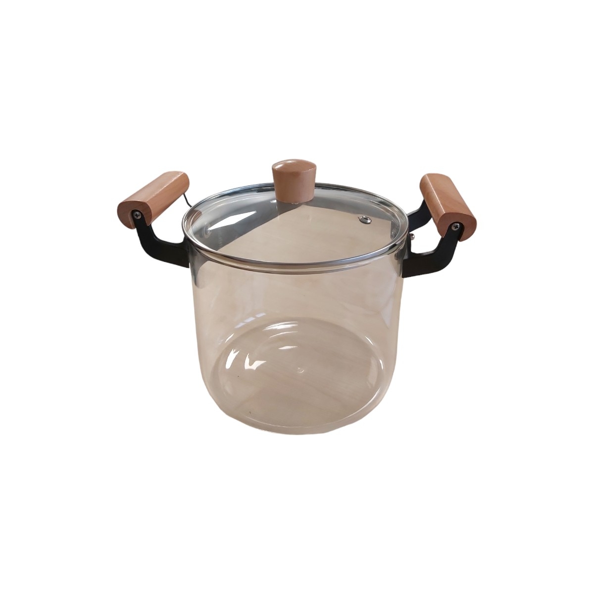 CRATITA DIN STICLA 4.5L CU CAPAC SI MANERE 64