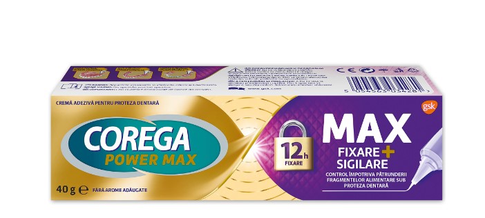 COREGA CREMA ADEZIVA MAX SIGILARE 40G