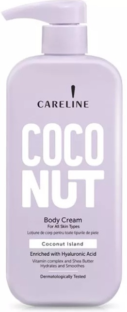 CARELINE LOTIUNE DE CORP 500ML COCONUT