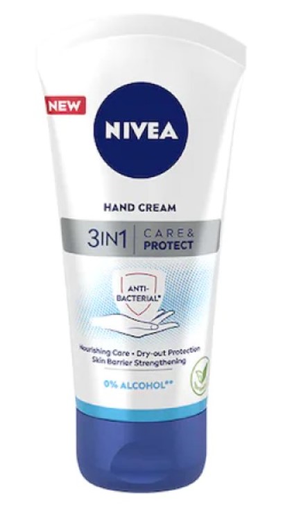 NIVEA CREMA MAINI 75ML 3IN1 CARE&PROTECT