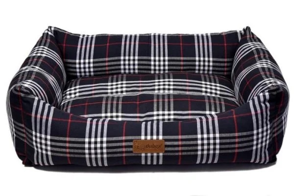 Culcus Danish XL 95x70x22 cm Negru 4DOG DELUXE