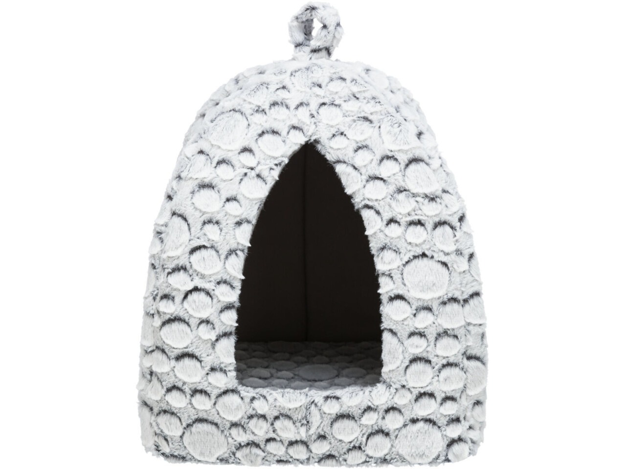 Trixie Culcus Iglu, Mila, 32 - 42 - 32 cm, Alb-Gri, 38980