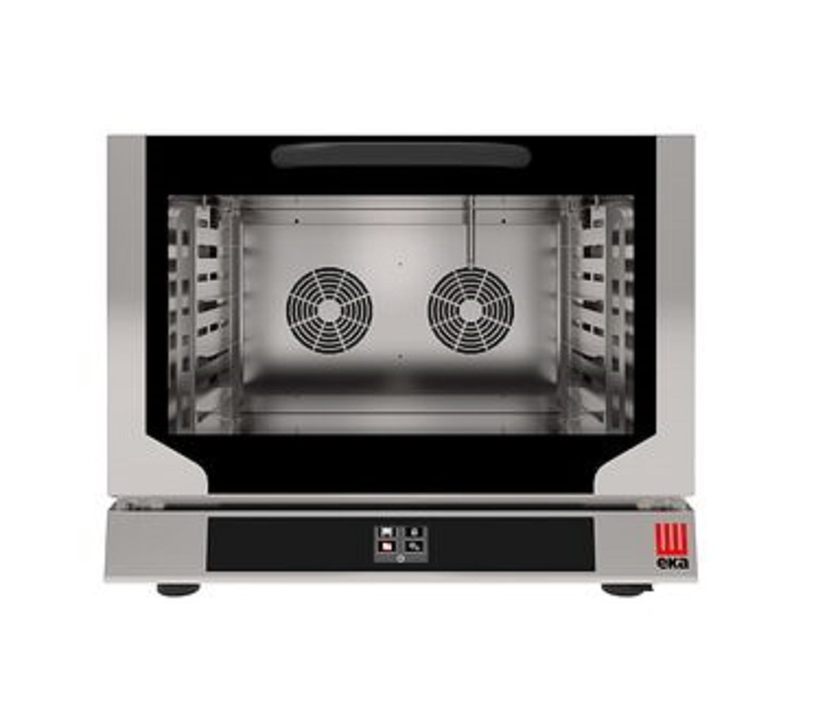 Cuptor de panificatie cu convectie cu umiditate Evolution Next 4x600x400, Tecnoeka, 400V/6400W, 783x755x(H)634mm