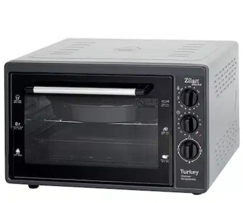 Cuptor electric Zilan, capacitate 38 Litri, putere 1500W, gratar, Zilan