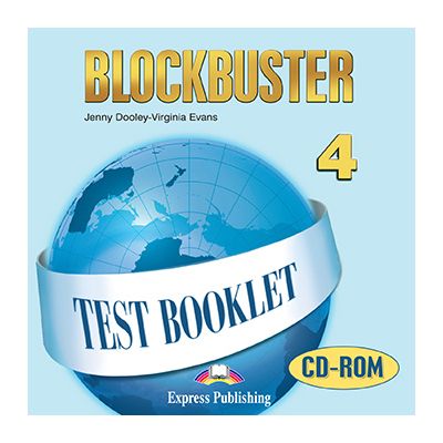 Curs limba engleza Blockbuster 4 CD-ROM teste - Jenny Dooley, Virginia Evans