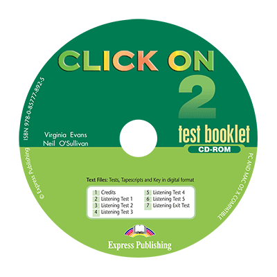 Curs limba Engleza Click On 2 CD-ROM cu teste - Virginia Evans, Neil O’Sullivan