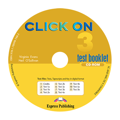 Curs limba engleza Click On 3 CD-ROM cu teste - Virginia Evans, Neil O’Sullivan