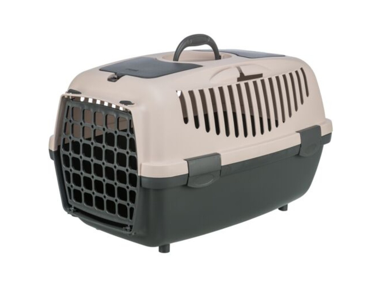 Trixie Cusca De Transport, Capri 2, XS-S: 37x34x55 cm, Pana la 8 kg, Gri/Roz Pal, 39828