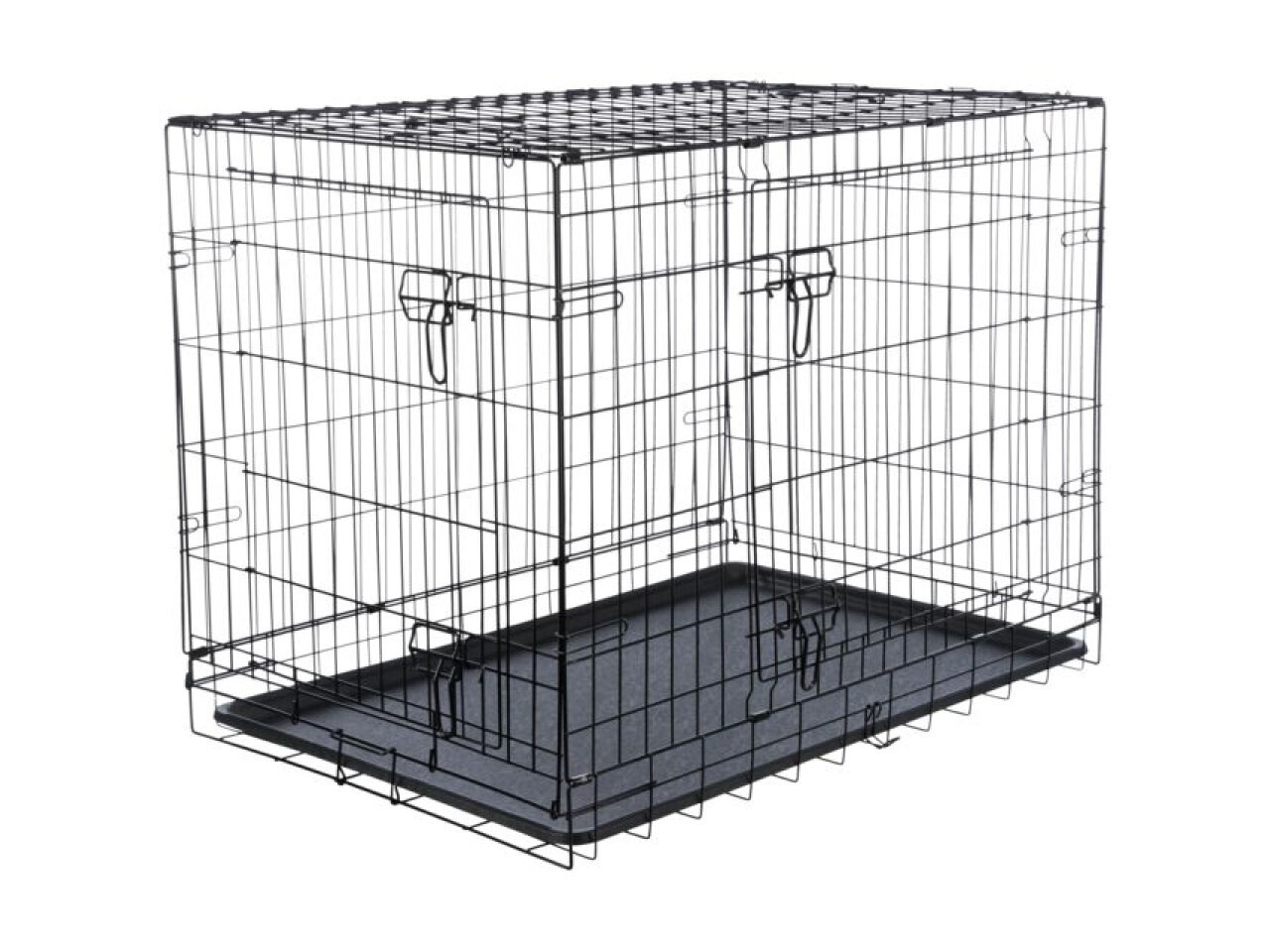 Trixie Cusca Metal, M - L: 93 x 69 x 62 cm, Negru, 39303