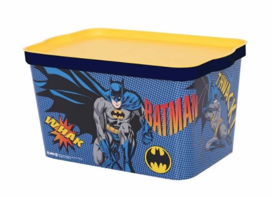 CUTIE DEPOZITARE CU CAPAC 2.3L 21X14X11CM BATMAN WB-BT023