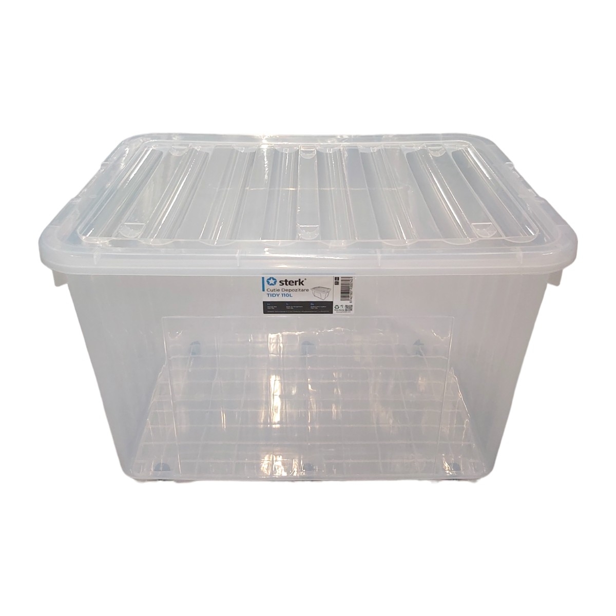 CUTIE DEPOZITARE TIDY CU ROTI 110L
