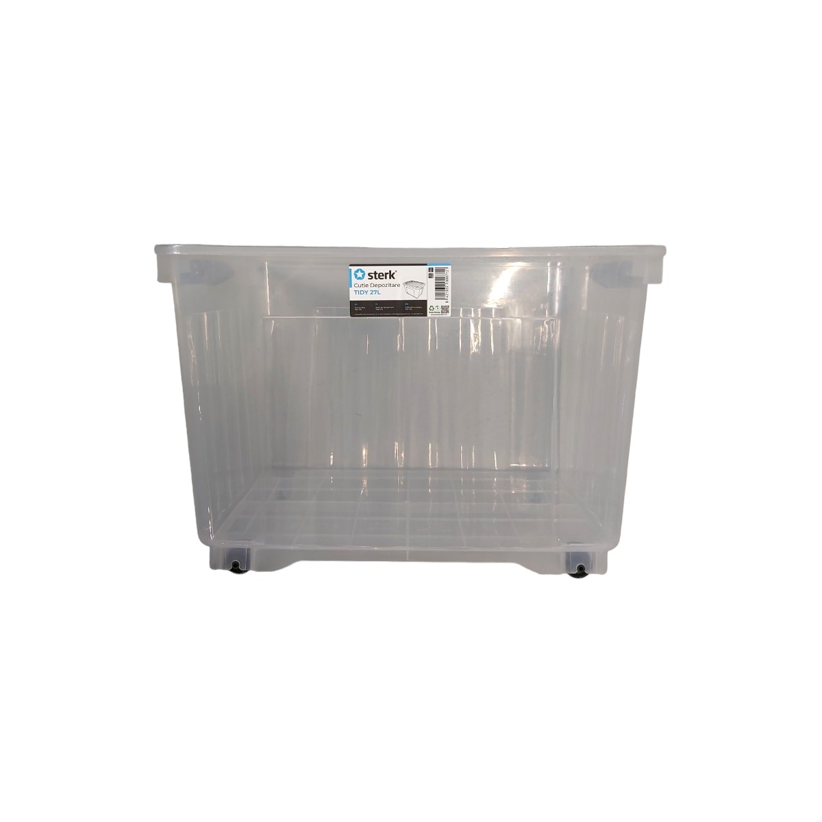 CUTIE DEPOZITARE TIDY CU ROTI 27L